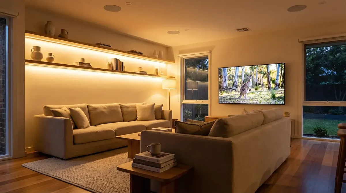 Smart home installation with Sonos, CCTV and WiFi by Palmers TV Canberra