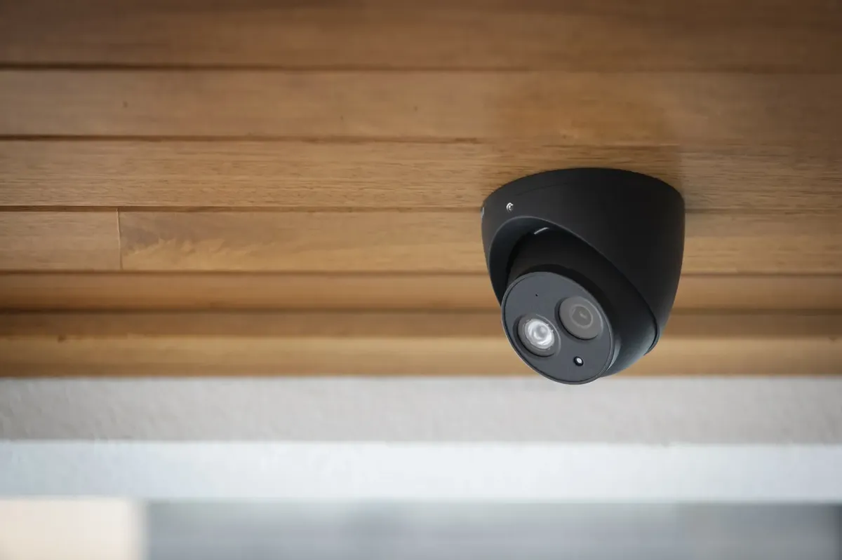 Whole-home smart installation by Palmers TV showing Sonos, CCTV and smart home integration